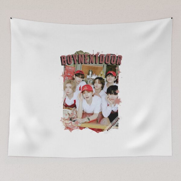 Item preview, BoyNextDo0rr Kpop Boy group digital art korean pop art designed and sold by AJUNICE STUDIO.