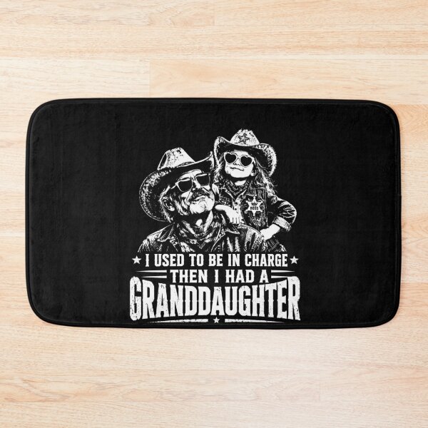 Item preview, I Used To Be In Charge Then I Had A Granddaughter – Funny Grandpa Western Design designed and sold by PosiMCreations.