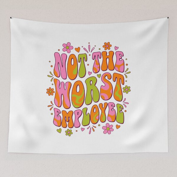 Item preview, Groovy Not The Worst Employee designed and sold by Soren Graft.