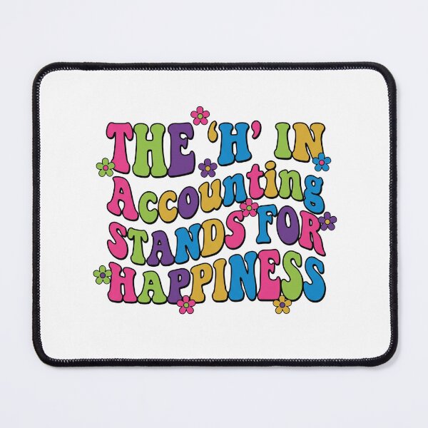 Item preview, Groovy Accounting Happiness Joke designed and sold by Soren Graft.