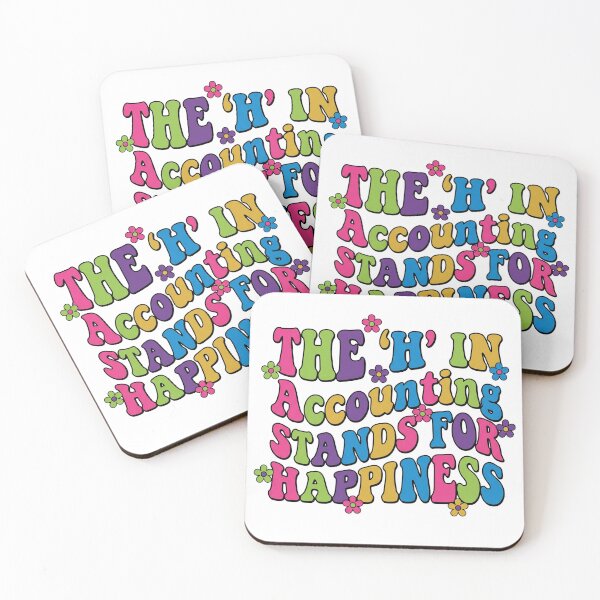 Item preview, Groovy Accounting Happiness Joke designed and sold by Soren Graft.