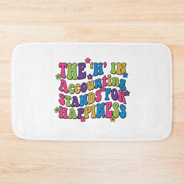 Item preview, Groovy Accounting Happiness Joke designed and sold by Soren Graft.