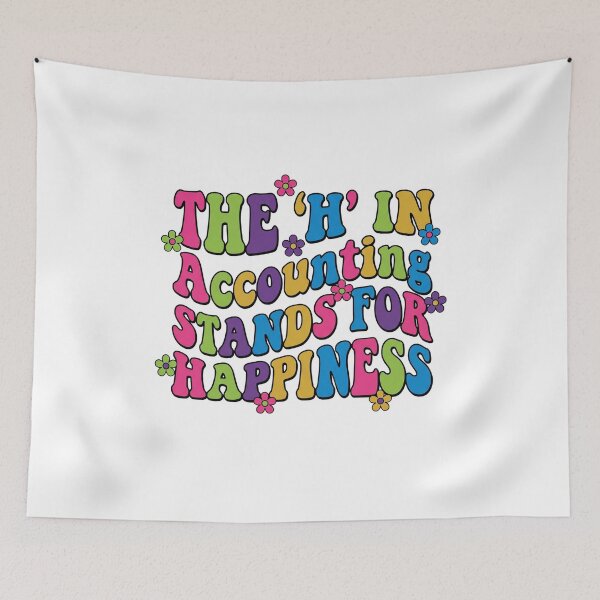 Item preview, Groovy Accounting Happiness Joke designed and sold by Soren Graft.