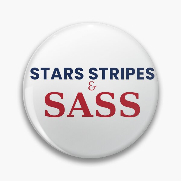 Item preview, Stars Stripes And Sass Funny 4th Of July Patriotic Tee designed and sold by 7Four1 Designs.