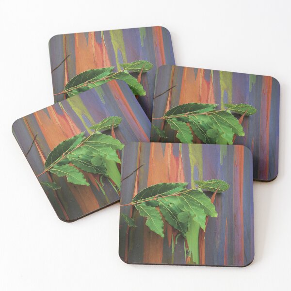 Item preview, Tropical Island Rainbow Spectacular Eucalyptus Tree Bark Close-Up designed and sold by DEC02.