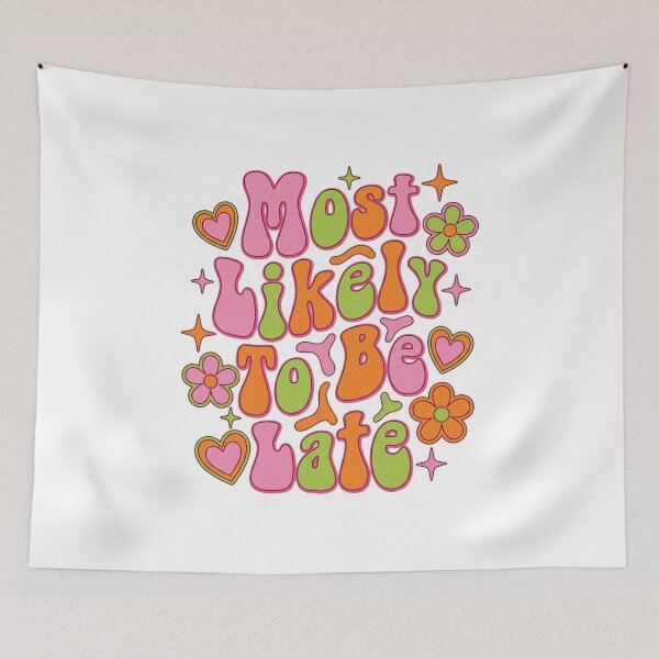 Item preview, Pastel Most Likely To Be Late designed and sold by Soren Graft.
