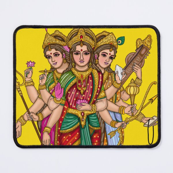 Item preview, Goddess Durga Artwork | Divine Hindu Goddess Digital Painting Illustration designed and sold by Harshit_Digital_Arts.