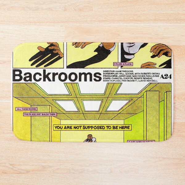 Item preview, BACKROOM designed and sold by FILM GUTTER.