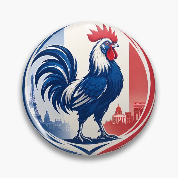 Item preview, Allez Les Bleus Emblem designed and sold by PixorStudio.