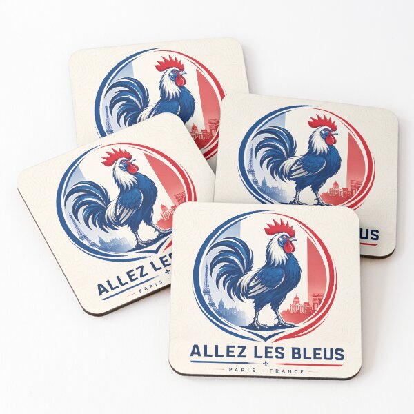 Item preview, Allez Les Bleus Emblem designed and sold by PixorStudio.