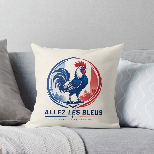 Item preview, Allez Les Bleus Emblem designed and sold by PixorStudio.