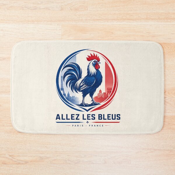 Item preview, Allez Les Bleus Emblem designed and sold by PixorStudio.
