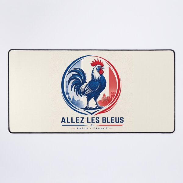 Item preview, Allez Les Bleus Emblem designed and sold by PixorStudio.