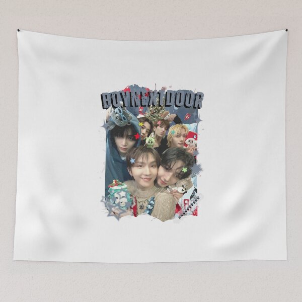 Item preview, BoyNextDo0rr Kpop Boy group digital art korean pop art designed and sold by AJUNICE STUDIO.