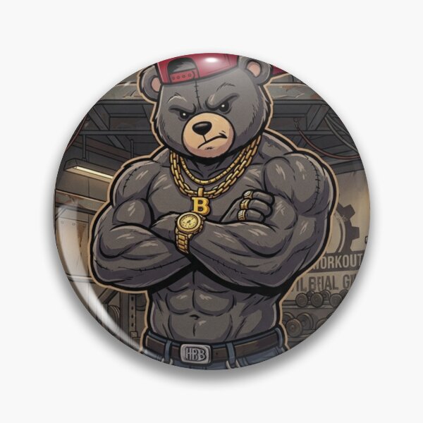 Item preview, Jacked Teddy designed and sold by TheArtistStitch.