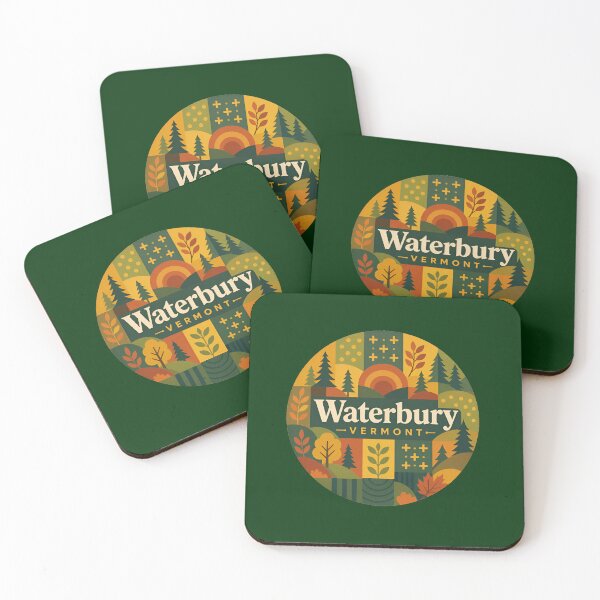 Item preview, Waterbury Vermont designed and sold by Broken Antler Designs .
