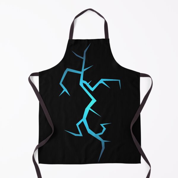 Item preview, Electric Blue Lightning Bolt Glowing Crack Art designed and sold by rich-moda.