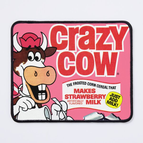 Item preview, Crazy Cow Cereal box designed and sold by The Retromotel.