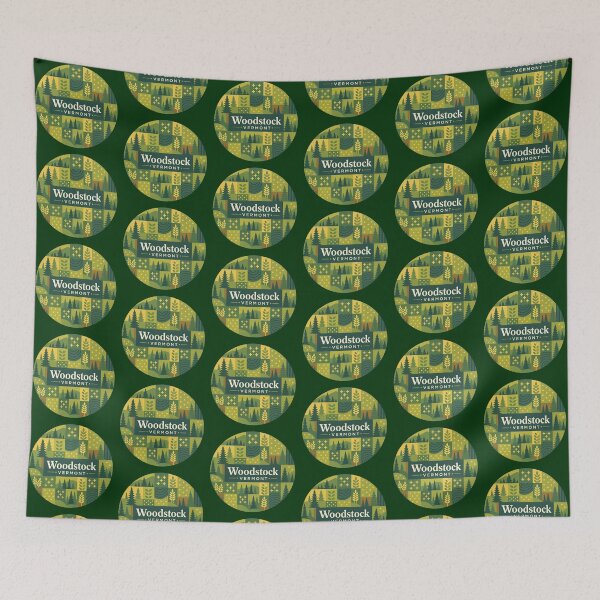 Item preview, Woodstock Vermont designed and sold by Broken Antler Designs .