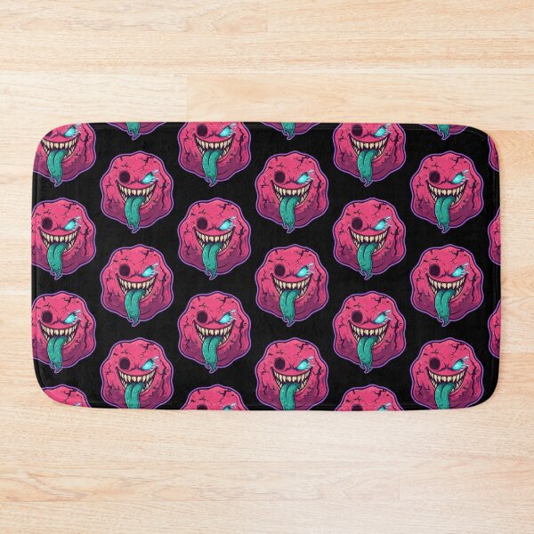 Item preview, Creepy Glitch Smile Pink Monster Aesthetic Streetwear Sticker designed and sold by lzxzxl.