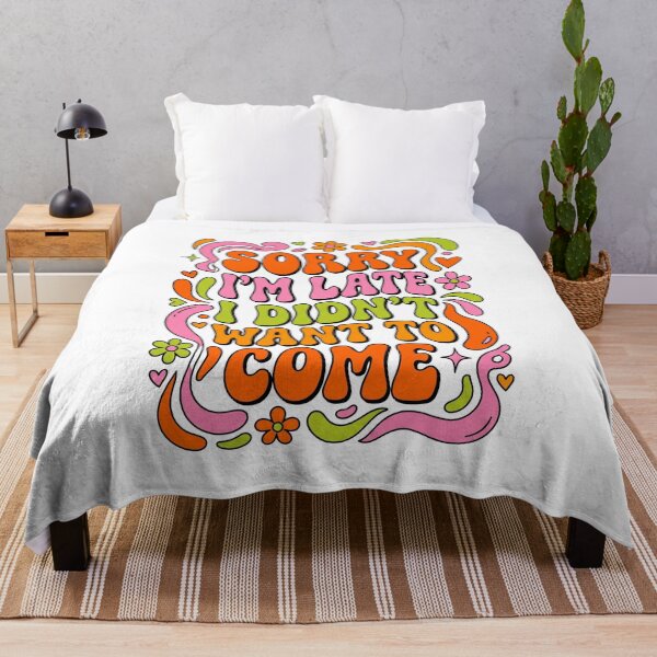 Item preview, Groovy Sorry I'm Late designed and sold by CAMEROVE.