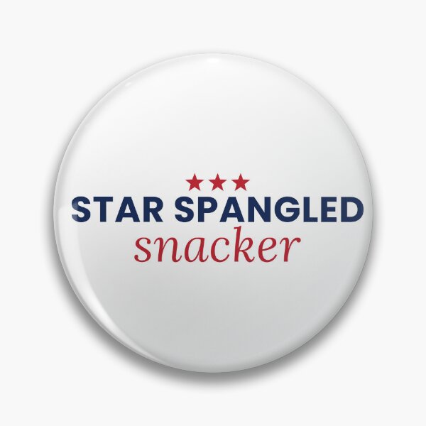 Item preview, Star Spangled Snacker Funny 4th Of July Snack Tee designed and sold by 7Four1 Designs.