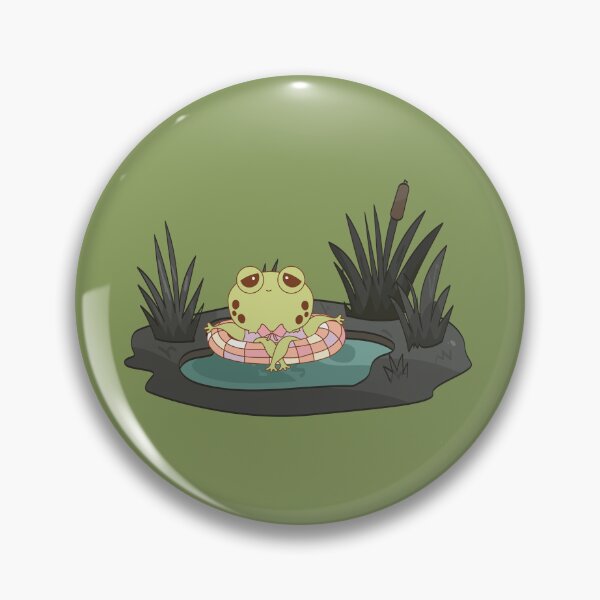 Item preview, Ranita relajada en un flotador designed and sold by A touch of creativity.