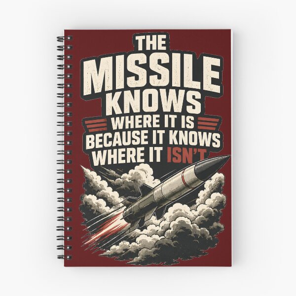 Item preview, The Missile Knows Where It Is | Because The Missile Knows Where It Isn't | CopyPasta Meme Design designed and sold by RockyLambda.