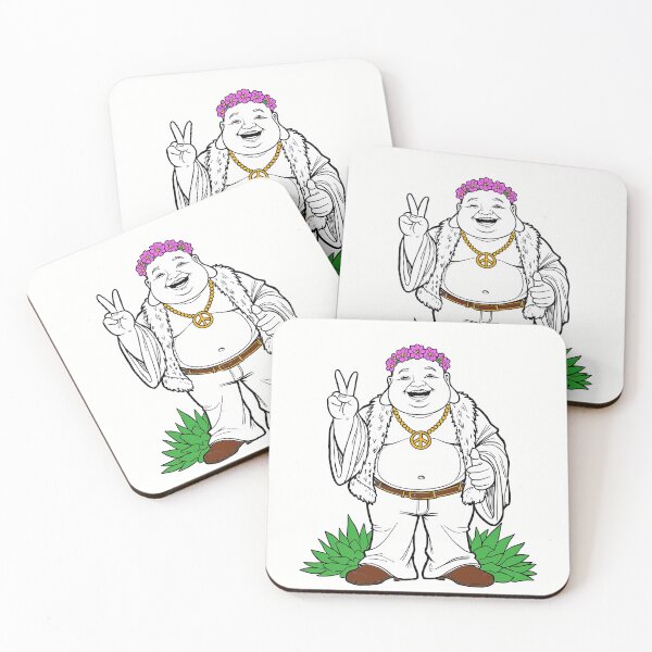 Item preview, Laughing Buddha Hippie designed and sold by HeartyCurioCo.
