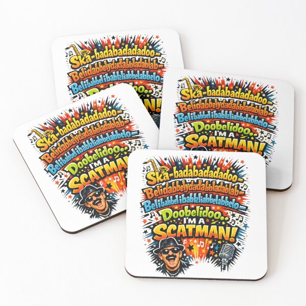 Item preview, I'm A Scatman! Ska-Badabadabadoo Retro Scat Singing Music Design designed and sold by RockyLambda.