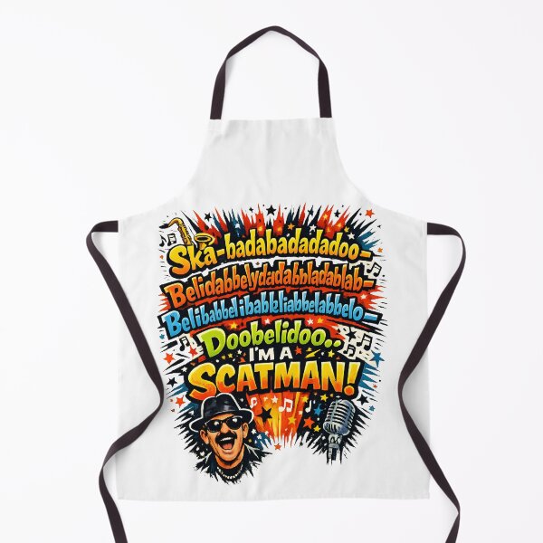 Item preview, I'm A Scatman! Ska-Badabadabadoo Retro Scat Singing Music Design designed and sold by RockyLambda.