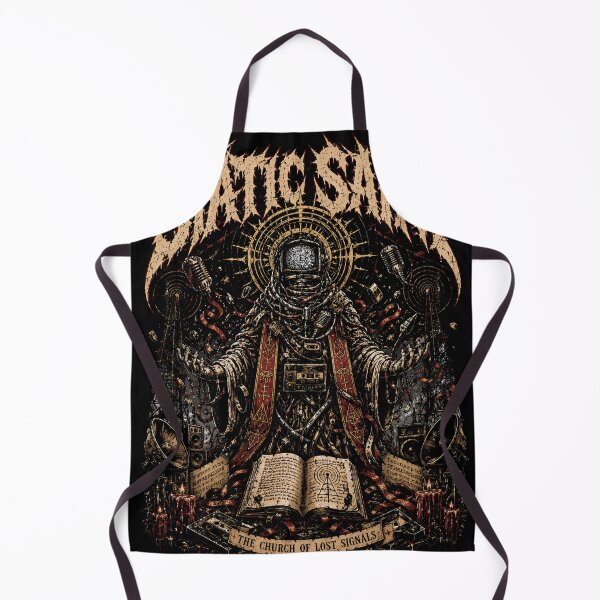 Item preview, STATIC SAINT | Vintage Metal T-Shirt | Analog Horror | RetroCrypt Studio designed and sold by RetroCrypt Studio.