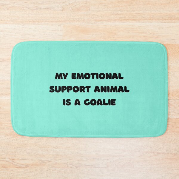 Item preview, my emotional support animal is a goalie designed and sold by katlcov1.