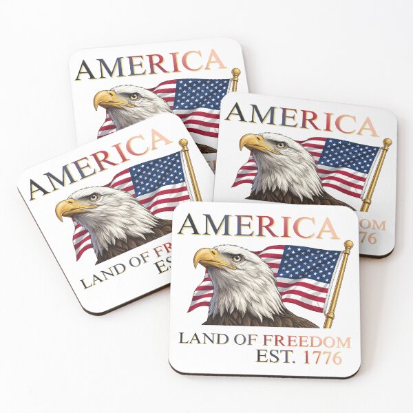 Item preview, America Land Of Freedom designed and sold by ShirtsGoat.