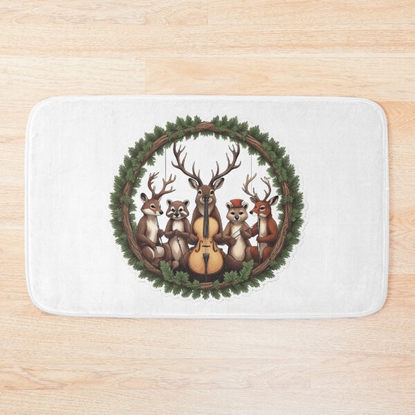 Item preview, Woodland animal orchestra designed and sold by kidoramagic.