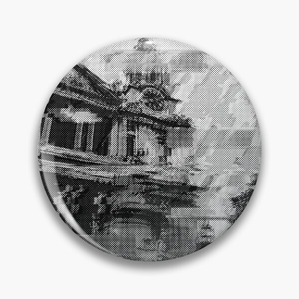 Item preview, St. Paul's Cathedral Glitch Print - Black & White designed and sold by ADURA.EXE.