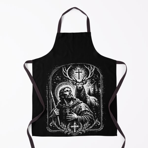 Item preview, Saint Hubert Christian Hunter – Patron Saint Of Hunters Deer Hunting Faith Design designed and sold by PosiMCreations.