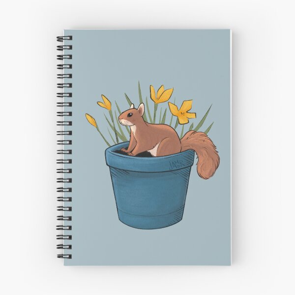 Item preview, Dirt Squirrel & Day Lily designed and sold by jastinamor.