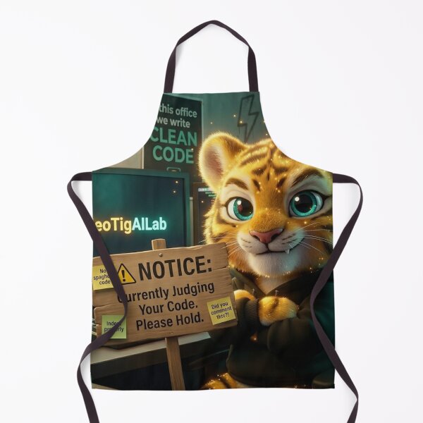 Item preview, Funny Programmer Tiger Mug Gift Code Review Humor Developer Art NeoTigLuna designed and sold by NeoTigLuna.