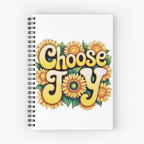 Item preview, Choose Joy with Sunflowers designed and sold by Eclectic Monkey.