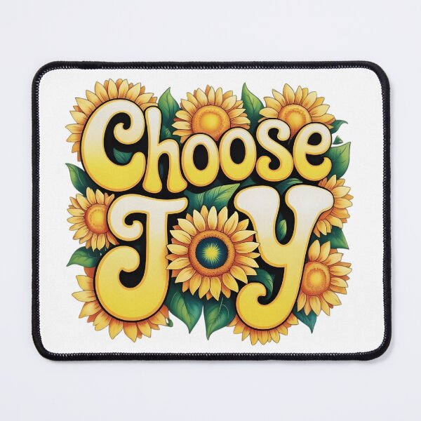 Item preview, Choose Joy with Sunflowers designed and sold by Eclectic Monkey.