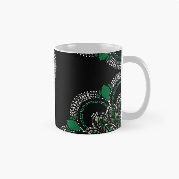 Item preview, Green and Silver Mandala Art series designed and sold by Dreamweaver Mandalas.