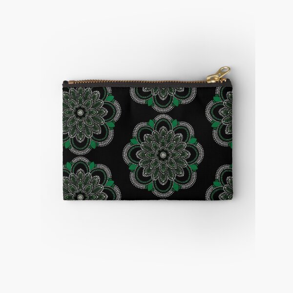 Item preview, Green and Silver Mandala Art series designed and sold by Dreamweaver Mandalas.