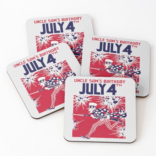 Item preview, Uncle Sam's Birthday 4th July designed and sold by taiche.