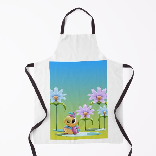 Item preview, Cute Cartoon Parrot In Purple Flowers Illustration designed and sold by Lexkon Liu's art.