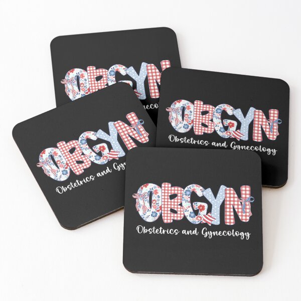 Item preview, Obgyn Floral Patriotic designed and sold by goombi-creative.