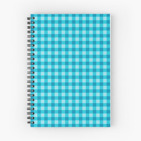 Item preview, Minimalist Turquoise and Teal Gingham Phone Case Gift for Her | Teal Checkered Journal for Students | Turquoise Gingham Tote Bag Gift for Mom designed and sold by VivaFy.