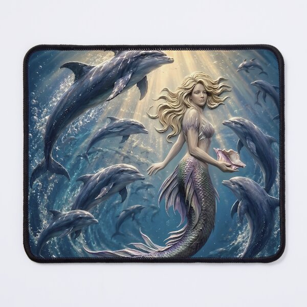 Item preview, The Ocean Queen and Her Guardians designed and sold by MByunArt.