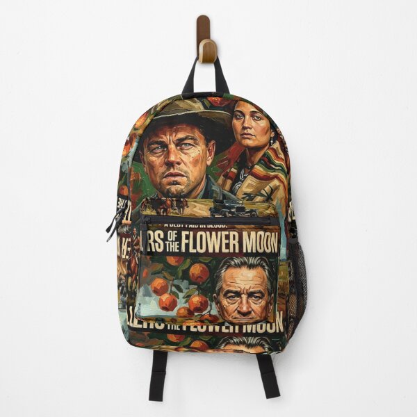 Item preview, Killers of the Flower Moon Retro Neo-Western Crime Drama Tribute Art Movie Poster designed and sold by Art's Diner.