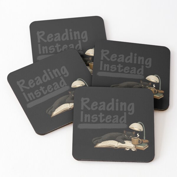Item preview, Reading Instead designed and sold by QuietNovaShop.